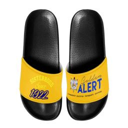 Sigma Gamma Rho Sorority Two Designs Impresso Sandálias Criativo Chique Interior Chinelos De Chuveiro De Fundo Macio Sapatos Baixos Ao Ar Livre 2023 - Image 5