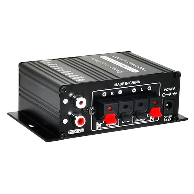 Amplificador de Potência HiFi AK270 para Áudio Estéreo: Som Premium de 400W para Carro e Casa, Classe D, 12V, 2022
