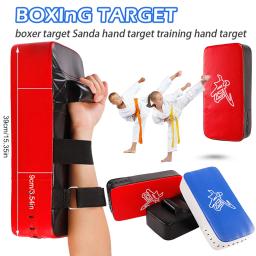 PU Leather Boxing Pad para Fitness, Saco de areia, Taekwondo, Hand Kicking Pads, Training Gear, Muay Thai, Foot Target Shield Training - Image 1