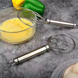 Batedor De Massa De Aço Inoxidável Para Cozinha, Misturador De Farinha, Ferramentas De Fabricação De Pão, Cozimento, Bolo, Pizza, 1-5PCs - Image 5