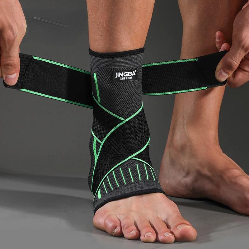 1 PCS Protetora Futebol Tornozelo Suporte Basquete Tornozelo Brace Compressão Nylon Strap Belt Tornozelo Protector - Image 1