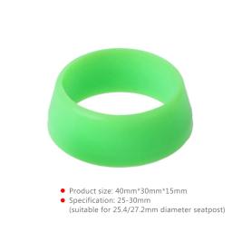 Bicicleta espigão anel poeira capa para mtb bicicleta de estrada ciclismo silicone à prova dwaterproof água caso selim acessórios da bicicleta protetora - Image 6
