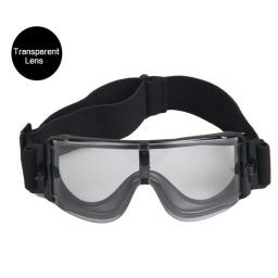 X800 airsoft óculos de tiro dos homens esporte ao ar livre caça óculos de segurança proteção uv com caixa camuflagem - Image 4