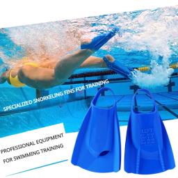 Barbatanas de silicone profissionais para treinamento de mergulho, sapatos de sapo, equipamento de mergulho, barbatanas curtas para adultos, sapatos de mergulho gratuitos - Image 1