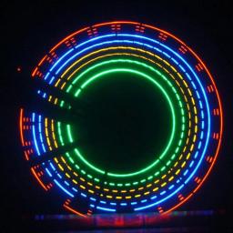 Luz led colorido 32-bicicleta bicicleta 32 padrão ciclismo pneu raios decoração lâmpada - Image 2