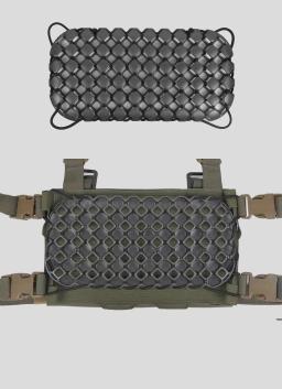 DMgear-colete tático com almofada de ar respirável, suspensão no peito, almofada de dissipação de calor universal, tridimensional - Image 4