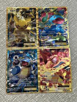 Pokémon Game Collection Cartas, Bulbasauro, Charizard, Pikachu, Blastoise, Feito em casa, Rude, Flash, Desenhos animados, Animação, Brinquedo - Image 3
