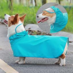 Impermeável Tudo Incluído Impermeável para Cães, Jaqueta de Chuva para Cães Pequenos Médios e Grandes, Roupas para Cães, Pet Shop, Casaco com Capuz, M-9XL - Image 6