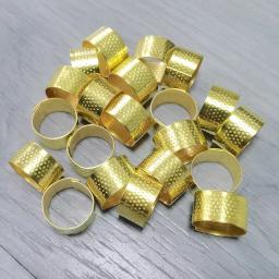 10 pçs dedal ferramenta de ponto cruz artes artesanato agulha de costura artes artesanato ferramentas de costura acessório diy retalhos ferramentas tamanho ajustável - Image 4