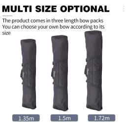 Arco recurvo saco de caça à prova dwaterproof água alongar mochila tiro ao ar livre caça em linha reta tradicional longbow caso saco tiro com arco - Image 6