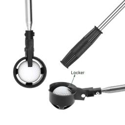 Selecionador de bola de golfe retrátil, aço inoxidável, ferramentas portáteis de alta qualidade, telescópica, travamento automático, ferramentas de bola de golfe - Image 4