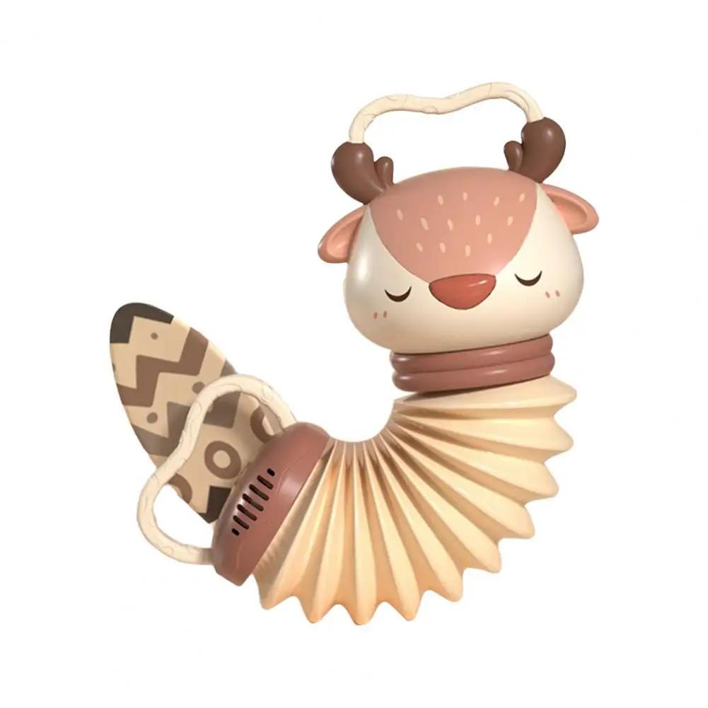 Cartoon Deer Acordeão Música Brinquedos, Instrumento de Educação Infantil, Brinquedo Vocal Eletrônico, Brinquedo Educacional para Crianças, Presente Infantil - Image 1