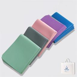 Tapete de Yoga Dobrável, Anti-Slip, Respirável, Fácil de Limpar, Portátil, TPE, Viagem, Escola, Escritório, Fitness, Pilates, 183*61, 4mm - Image 1