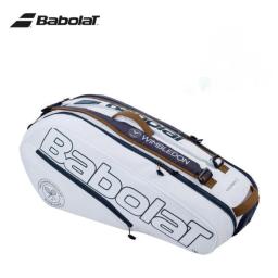 Saco de raquete de tênis Babolat Aero, mochila de grande capacidade masculina e feminina, bolsa esportiva para 6 raquetes de tênis, original - Image 2