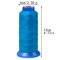 Linha De Costura De Couro Encerado Redondo, Cabo De Cera Para Artesanato DIY, Linha De Costura, Fios Duráveis Para Mão, 16 Cores, 1Pc - Image 2