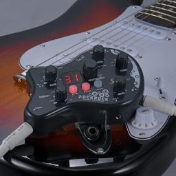 Summina-pedal portátil efeito guitarra multi-efeitos, 15 tipos de efeito, 40 tambor ritmo, tuning função - Image 5