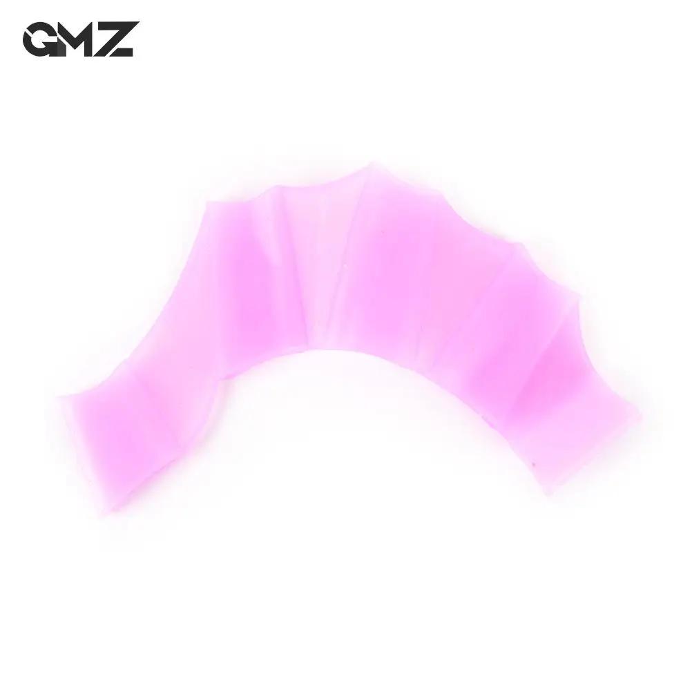 1pc natação nadadeiras mão nadar luvas de dedo trainning unissex tipo sapo aletas de silicone webbed paddle - Image 1