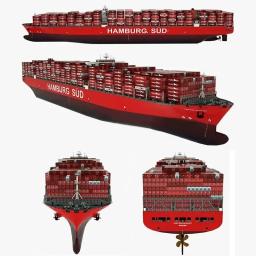 Modelos De Navio Recipiente Acabado Exquisite, modelo De Navio De Transporte, ornamentos De Alta Qualidade, Presentes Personalizados, Coleção - Image 1