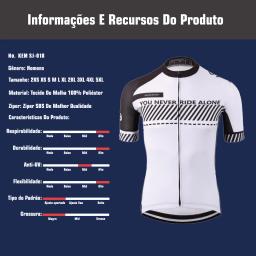 KEMALOCE Roupa De Ciclismo Masculino Estrada Secagem Rápida Camisa Ciclismo Branca China Verão Anti-Uv MTB Seco Corrida Branco Ajustar Em Branco XS-5XL Roupa De Bicicleta - Image 3
