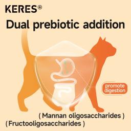 KERES-Alimento seco para gatos, alimento seco para gatinho, liofilizado, alta proteína, alta nutrição, triplo, adulto - Image 4
