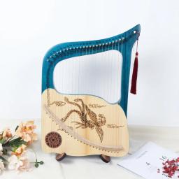 Instrumento Musical de Harpa Pequena para Crianças, 24 Cordas, Fácil de Aprender, Mini Lira, Música, Profissional, Nicho, Acessórios - Image 5