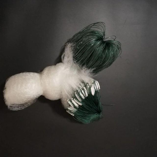 Rede de Pesca em Nylon com Três Camadas - Armadilha para Peixes, Malha para Captura em Atividades ao Ar Livre