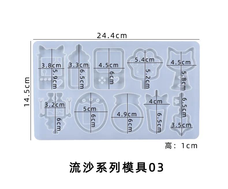 Conjunto de moldes decorativos para carro, seringa de óleo, 1 peça, utensílios para artesanato com resina uv - Image 1