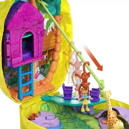 Bonecas polly originais de bolso, mini bonecas de bolso para meninas, acessórios para casa e carro para crianças, caixa de tesouro para meninas - Image 2