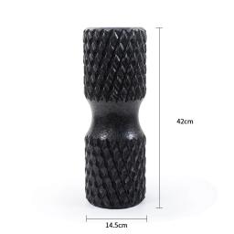 Rolo de espuma para ioga e pilates, 15x42cm, acessórios de espuma para ginásio, costas, perna, braço, relaxamento muscular, bloco de massagem - Image 6