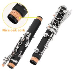 Miwayer-17-key Bakelite Clarinete De Madeira, Instrumento Profissional De Sopros, Tenor com Caixa, Peças De Instrumentos Musicais Reed - Image 3