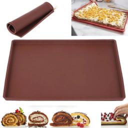 Lançamento bandeja de silicone para assar, pratos para assar massa, bandeja para forno, esteira rolante para cozinha - Image 2