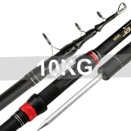 2023 varas de pesca giratórias telescópicas super duras 1.8m-3.6m ultra-leve pólo do mar de tiro longo longo alcance vara de arremesso de alta qualidade - Image 2