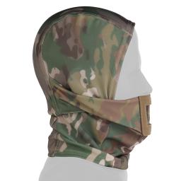 Tactical Airsoft Mask com Knight Hood, Máscara para Tiro, Caça, Equitação, Caça, Roupas, Acessórios - Image 3