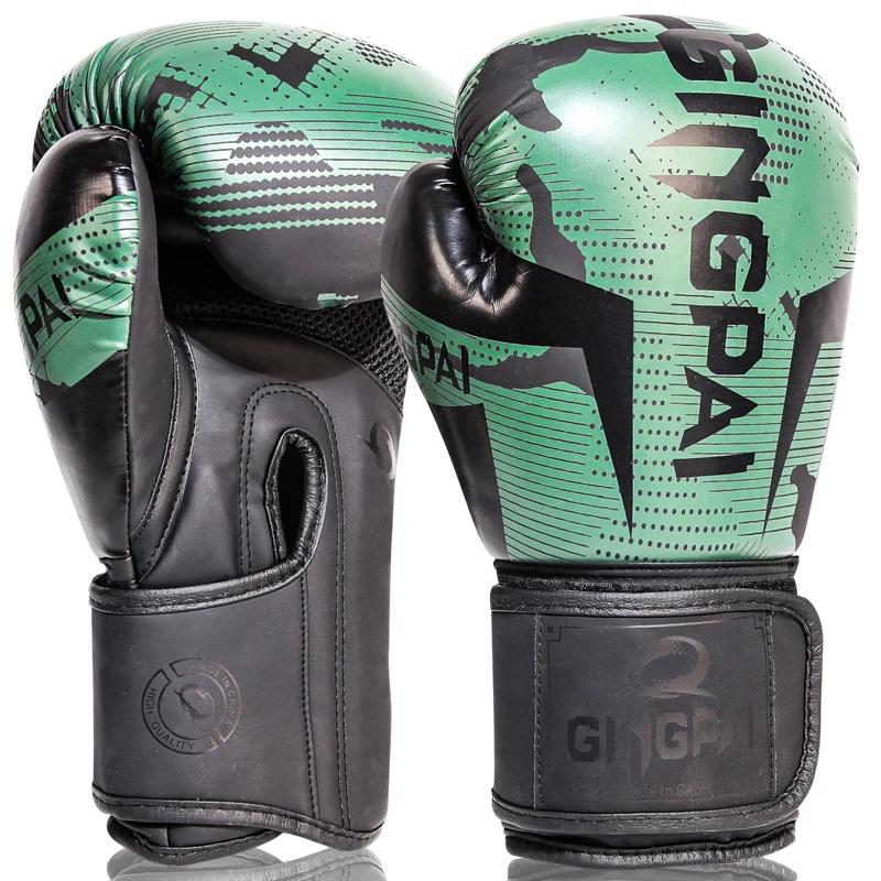 Luvas de boxe profissional para homens e mulheres, equipamentos de treinamento, Kickboxing, Sanda, boxe, adulto, alta qualidade - Image 1