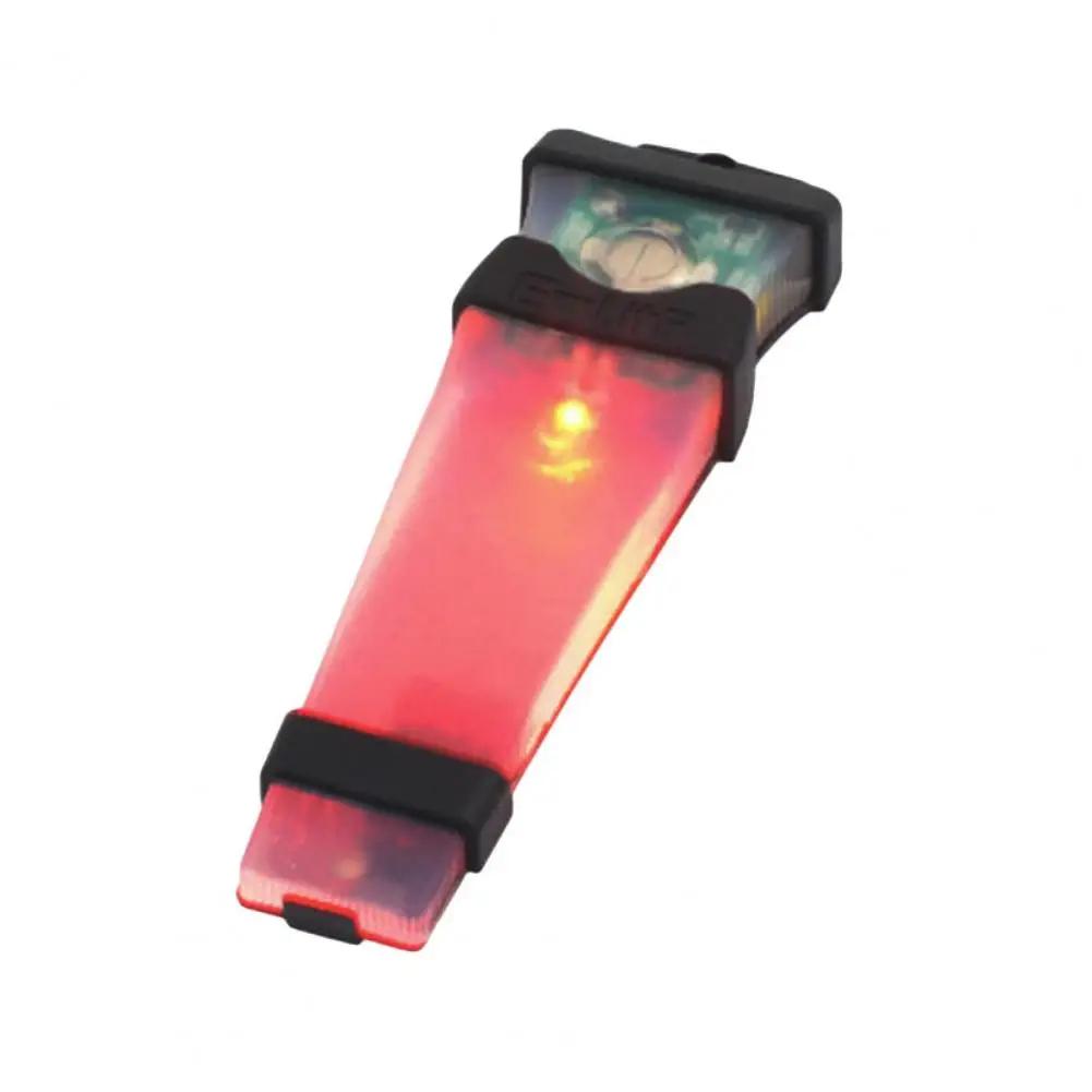 Luz impermeável portátil do capacete do ciclismo, lâmpada estroboscópica, sinal da sobrevivência do silicone, luz do ciclismo da noite - Image 1