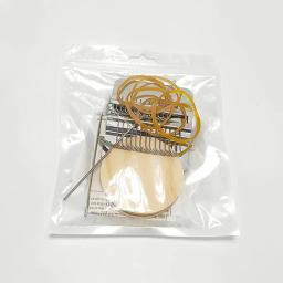 1pc mini darning tear máquina diy vestuário de costura pequeno tear pequeno mender tear para darning máquina com instruções acessórios - Image 3