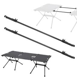 2 pçs conector de mesa dobrável leve haste de extensão de mesa dobrável portátil acessórios de acampamento para mesa tática helinox - Image 1