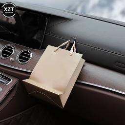 Universal 4 pçs ganchos do carro organizador de armazenamento para cabo usb fone de ouvido chave de armazenamento auto adesivo gancho de parede gancho clipe de prendedor automático - Image 5