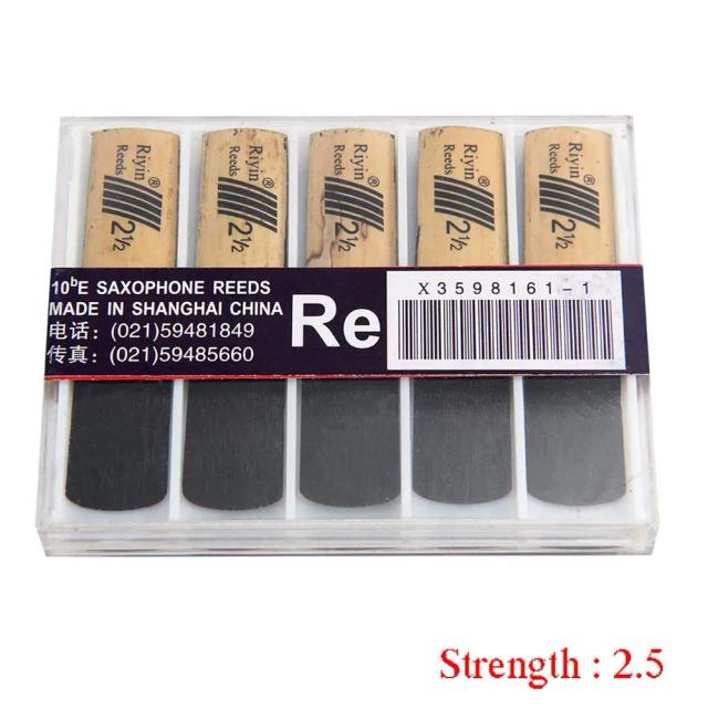 Reeds para Clarinete de Alta Performance com Variações de Dureza - Pacote com 10 Unidades 1.5 a 4.0