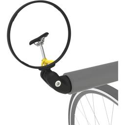 Espelho retrovisor universal para bicicleta, espelho retrovisor ajustável com rotação grande angular para guidão de ciclismo, acessórios para bicicleta de estrada mtb - Image 4