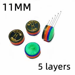 Dicas para Bilhar, acessórios para bilhar Tako, Dureza H, 5 camadas, 11mm, 2pcs - Image 4