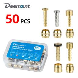 50 peças azeitonas/inserções de freio de bicicleta para shimano bh90 bh59 sram magura tektro ciclo conector de freio hidráulico peças de reposição - Image 1