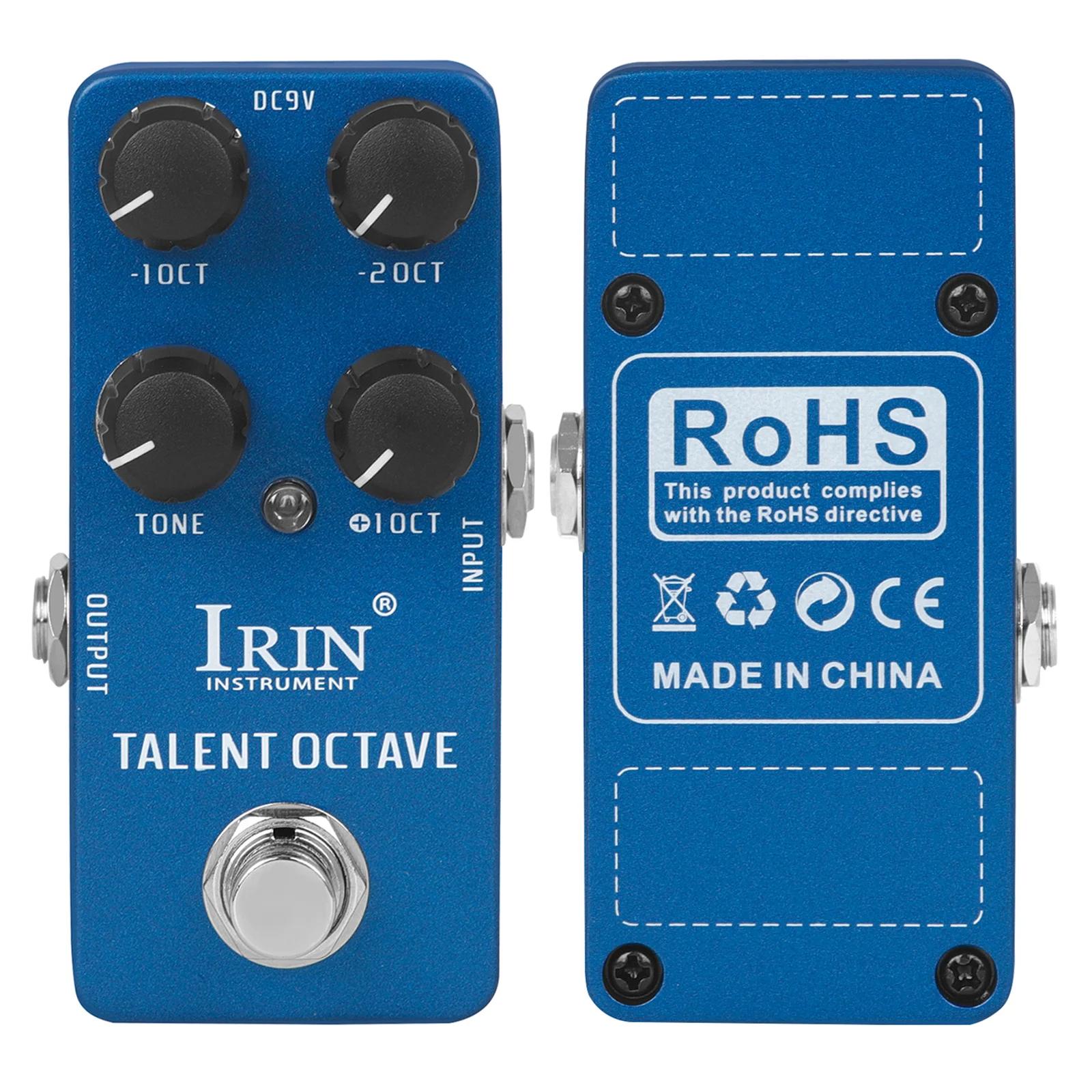 IRIN-Pedal de Efeitos de Guitarra Elétrica, Overdrive, Distorção, Fuzz, Ensemble, Flanger, Tremolo, Boost, Efeito Rock, Acessórios de Guitarra - Image 1