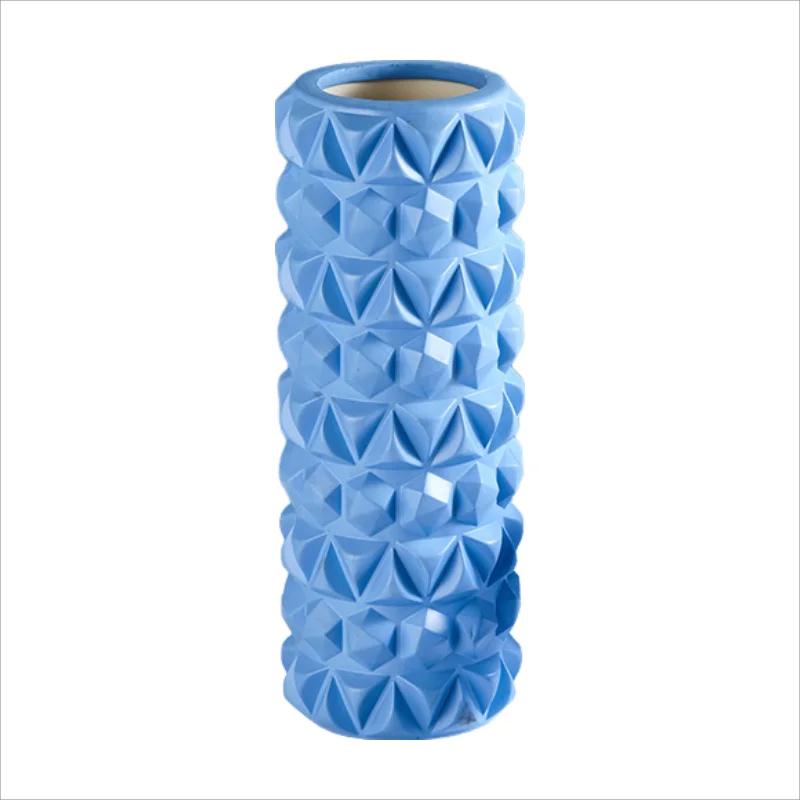Rolo de massagem de espuma de diamante 3d, coluna oca de ioga, equipamento fitness para fisioterapia muscular e reabilitação esportiva - Image 1