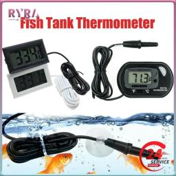 Mini Digital LCD Fish Tank Termômetro, Sensor de temperatura conveniente, Suprimentos Aquáticos Peixes, Suprimentos de aquário interior - Image 1