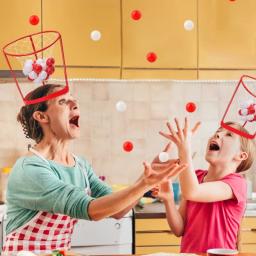 Basquete para crianças e adultos, cabeça de basquete, cesta ajustável, bandana com 20 bolas, atividade ao ar livre, presente divertido - Image 2