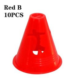 Cone plástico para esportes que treinam, 10 PCes, cone-como o cone, para a prática do futebol, patinando, patinando, treinando o equipamento - Image 3