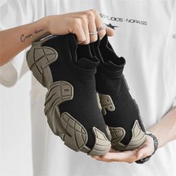 Tênis casuais respiráveis para homens, Tênis para esportes ao ar livre, Tênis de corrida e tênis, Trend Street, Leve - Image 4