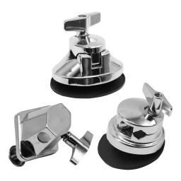 Piso tom perna braçadeira titular peças de instrumentos percussão placa acessórios kit tambor suporte montagem para piso tom - Image 1