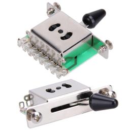 Guitarra elétrica Pickup Switches, Seletor colorido, 5 Way, Instrumentos de corda, Peças para ST SQ - Image 2